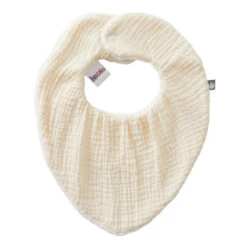Bavoir Bandana Bambou/ Gaze BB&CO Mousse De Lait