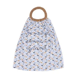 Bavoir élastiqué "Je Mange Comme Un Grand !" BB&CO Honey Moon