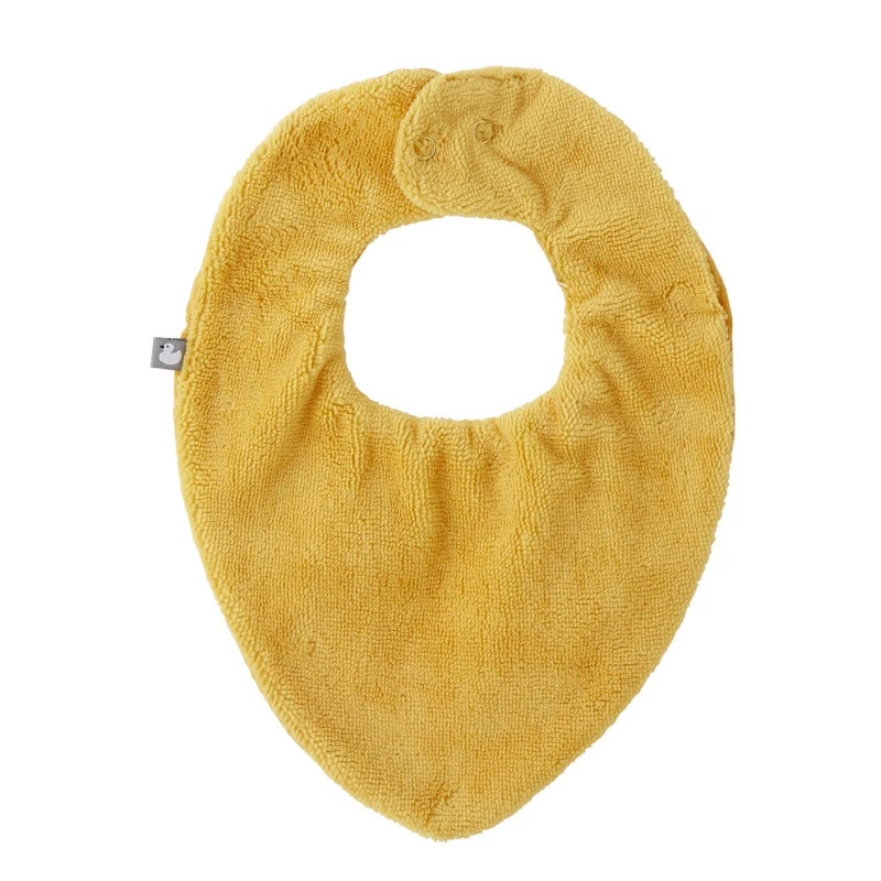 Bavoir Bandana Bambou/gaze BB&CO Mix & Match Moutarde 2 Bavoir Bandana Bambou/gaze BB&CO Mix & Match Moutarde – Image 2