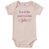 Body Manches Courtes 3m BB&CO "La Vie Est Dure"