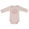 Body Manches Longues 12m BB&CO "La Vie Est Dure"
