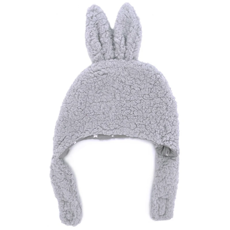 Bonnet Chapka Lapin En Sherpa 0/6m BB&CO Gris 1 Bonnet Chapka Lapin En Sherpa 0/6m BB&CO Gris