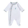 Pyjama En Coton Blanc 1m BB&CO Baby Pop