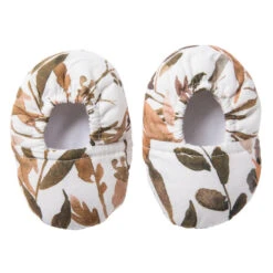 Chaussons 0/6 Mois Feuillages BB&CO Caramel Forest