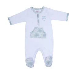 Pyjama En Coton "Mon Petit Cœur" 3mois BB&CO Palm Springs