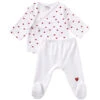 Ensemble Cache-cœur 1m Cœurs BB&CO Ma Petite Layette