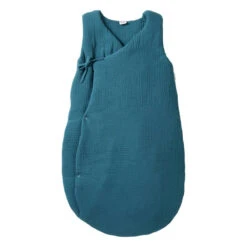 Gigoteuse 2ème âge Ouatinée Kimono BB&CO Mix & Match Vert Paon