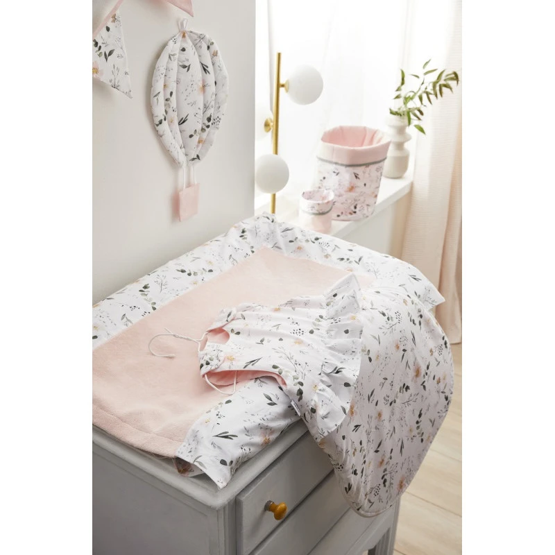 Housse De Matelas à Langer 60 X 80 Cm BB&CO Sweet Garden 4 Housse De Matelas à Langer 60 X 80 Cm BB&CO Sweet Garden – Image 4