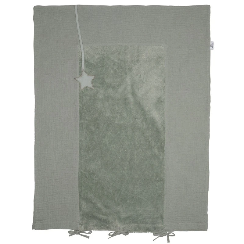 Housse De Matelas à Langer BB&CO Mix & Match Vert De Gris 1 Housse De Matelas à Langer BB&CO Mix & Match Vert De Gris