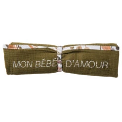 Lange En Double Gaze De Coton Gaufré BB&CO Caramel Forest