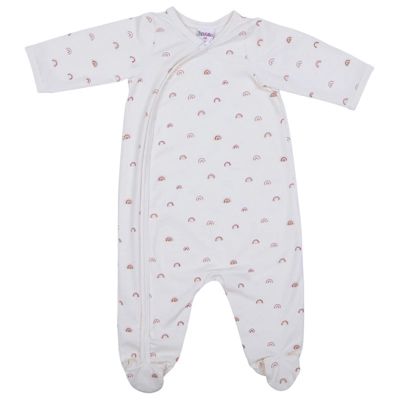 Lot De 2 Pyjamas 1m BB&CO Rouille/Arc-en-ciel 3 Lot De 2 Pyjamas 1m BB&CO Rouille/Arc-en-ciel – Image 3