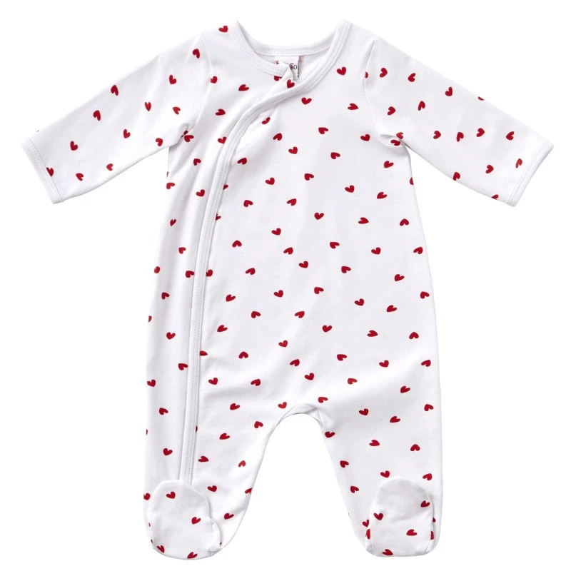 Lot De 2 Pyjamas 6m Coeurs BB&CO Ma Petite Layette 3 Lot De 2 Pyjamas 6m Coeurs BB&CO Ma Petite Layette – Image 3