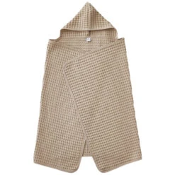 Maxi Cape De Bain Coton Gaufré BB&CO Latte