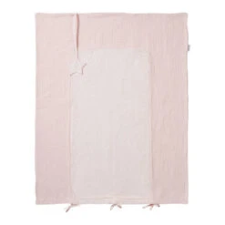 Housse De Matelas à Langer Bambou & Gaze BB&CO Mix & Match Rose Blush
