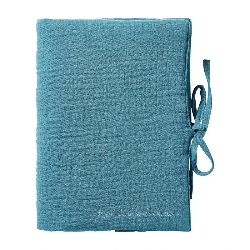 Protège Carnet De Santé BB&CO Mix & Match Vert Paon 1 Protège Carnet De Santé BB&CO Mix & Match Vert Paon