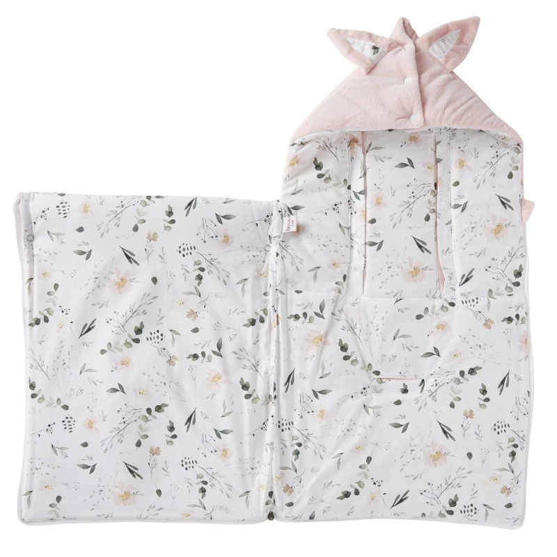 Nid D'ange Minky Et Coton BB&CO Sweet Garden 2 Nid D'ange Minky Et Coton BB&CO Sweet Garden – Image 2