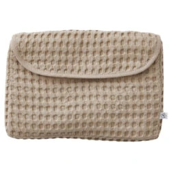 Pochette Imperméable Coton Gaufré BB&CO Latte