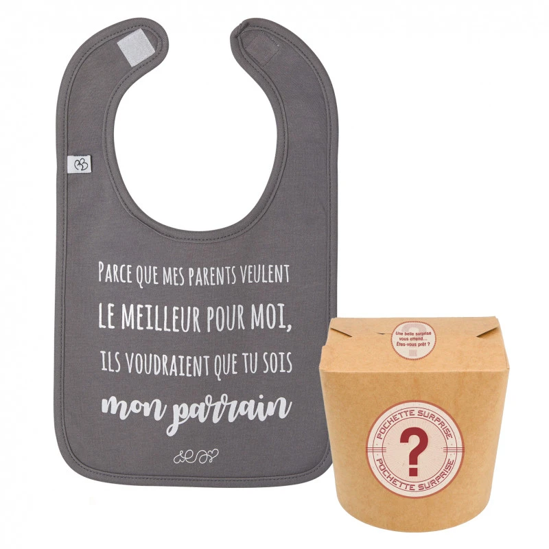 Pochette Surprise "ils Voudraient Que Tu Sois Mon Parrain" BB&CO 1 Pochette Surprise "ils Voudraient Que Tu Sois Mon Parrain" BB&CO