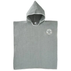 Poncho De Bain à Capuche BB&CO Vert De Gris