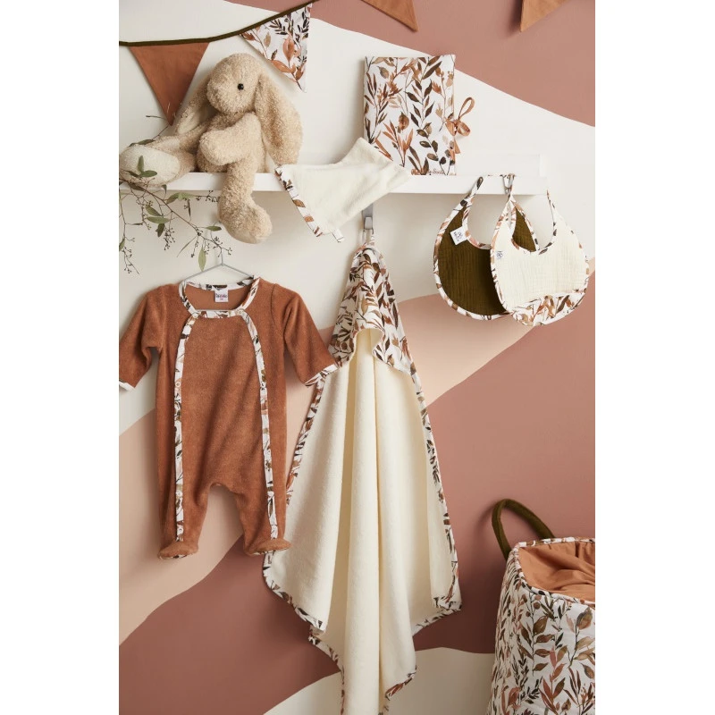 Pyjama Hiver En Velours 12mois BB&CO Caramel Forest 4 Pyjama Hiver En Velours 12mois BB&CO Caramel Forest – Image 4