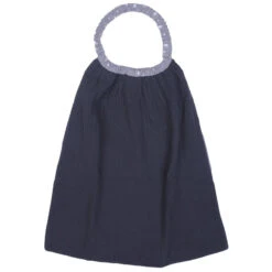 Serviette élastiquée Gaze & Popeline BB&CO Gris