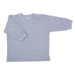 Sweat-shirt Molleton Léger 12m BB&CO Gris Chiné
