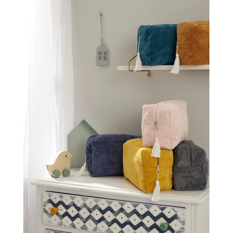 Trousse De Toilette Bambou BB&CO Mix & Match Rose Blush 2 Trousse De Toilette Bambou BB&CO Mix & Match Rose Blush – Image 2