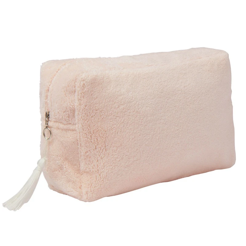 Trousse De Toilette Bambou BB&CO Mix & Match Rose Blush 1 Trousse De Toilette Bambou BB&CO Mix & Match Rose Blush